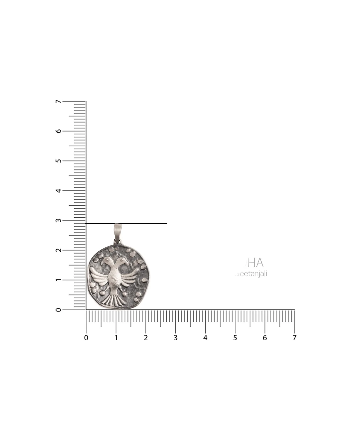Gandabherunda Silver Pendant by Moha (Only Pendant) - Image 6