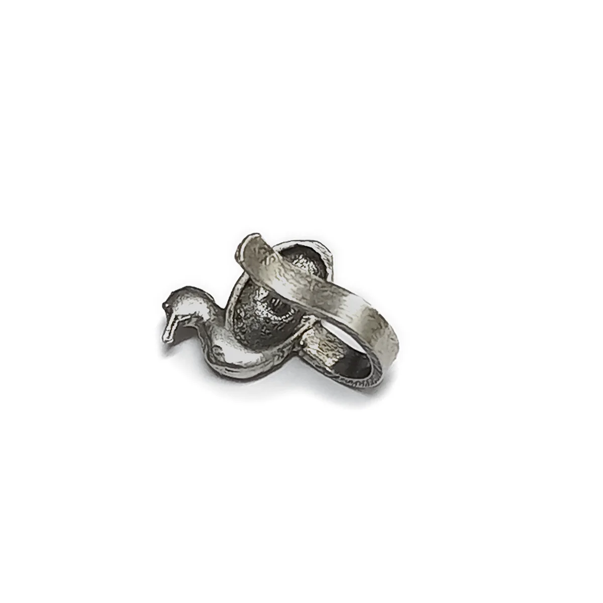 Hans Silver Nose Pin - Clip on by MOHA - Image 2