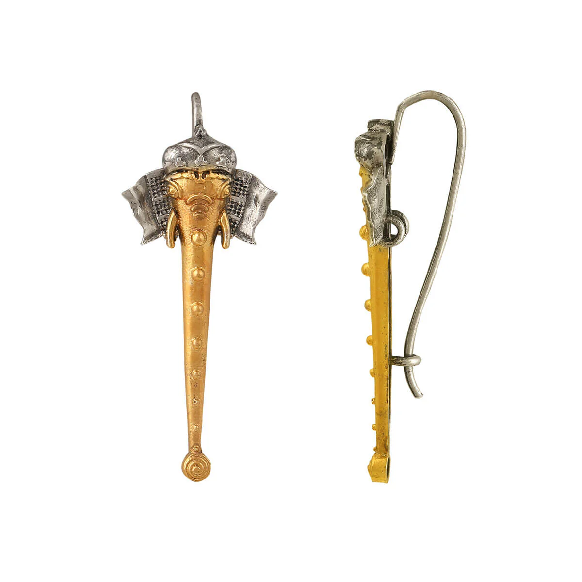 Hastin Silver Earrings by MOHA - Image 3