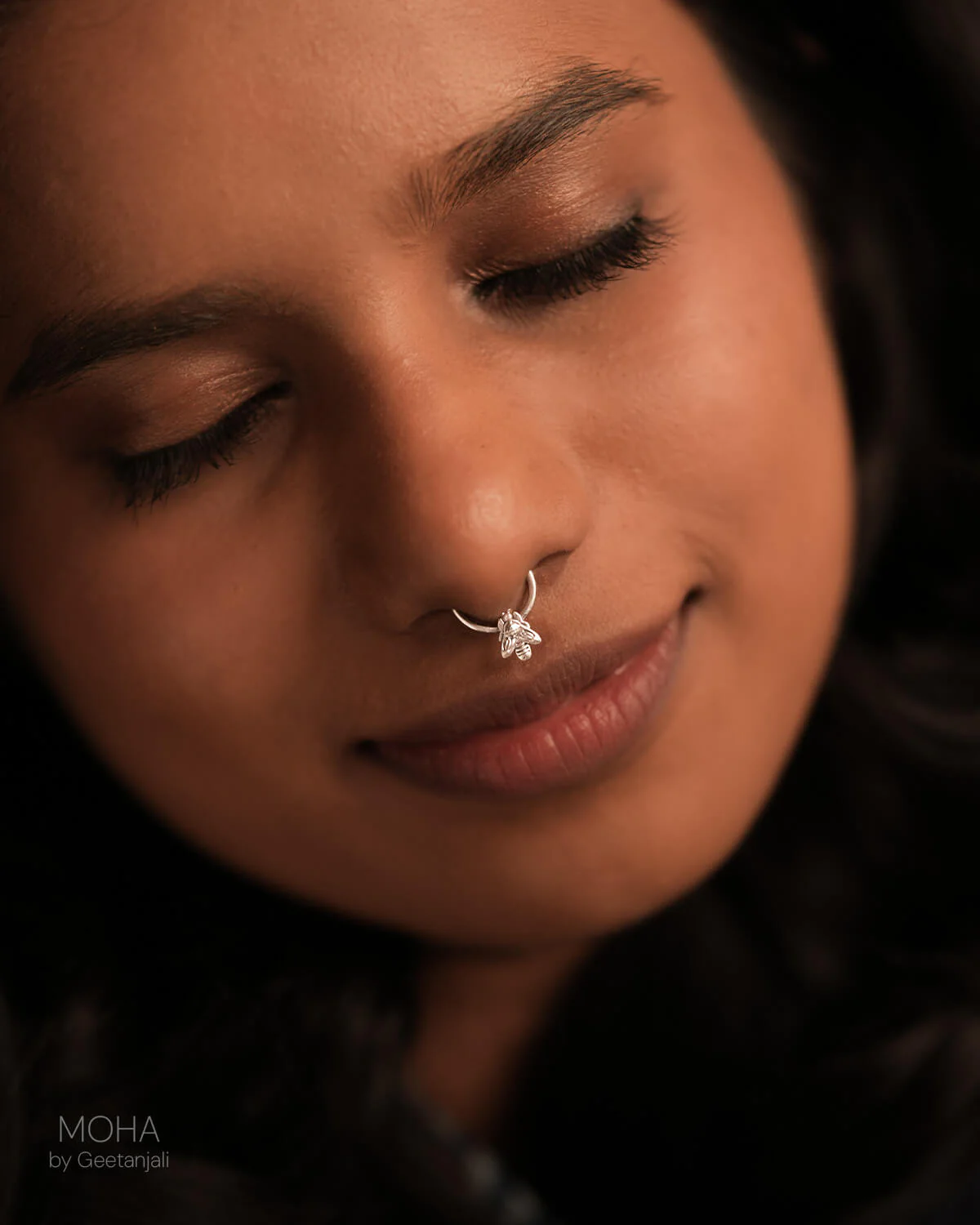 Honeybee Silver Septum by MOHA - Image 6