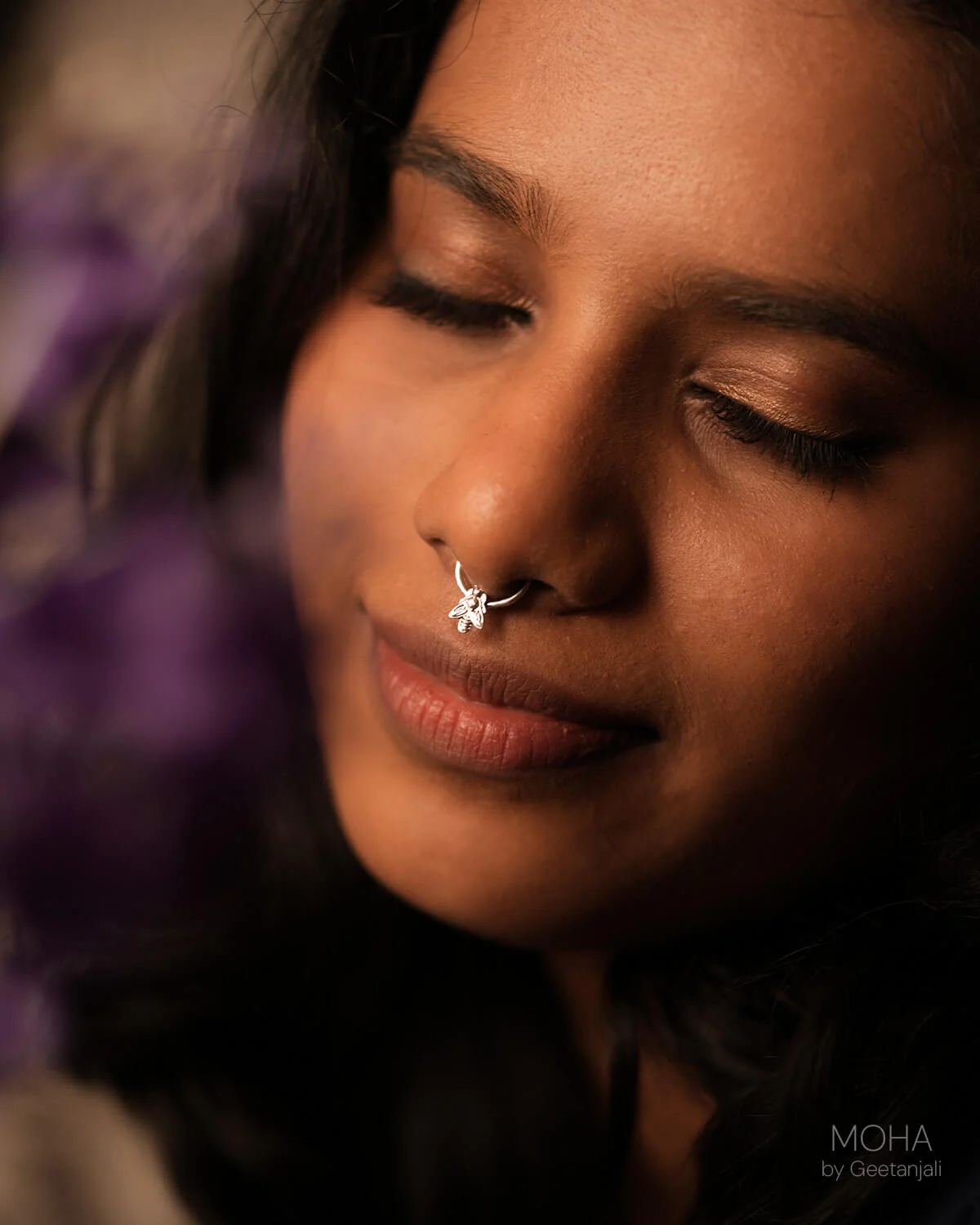 Honeybee Silver Septum by MOHA - Image 7