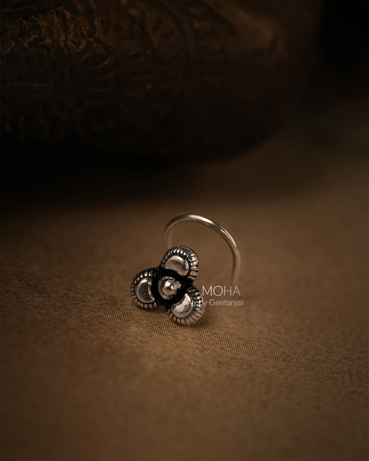 Indu Silver Nosepin by MOHA - Image 3
