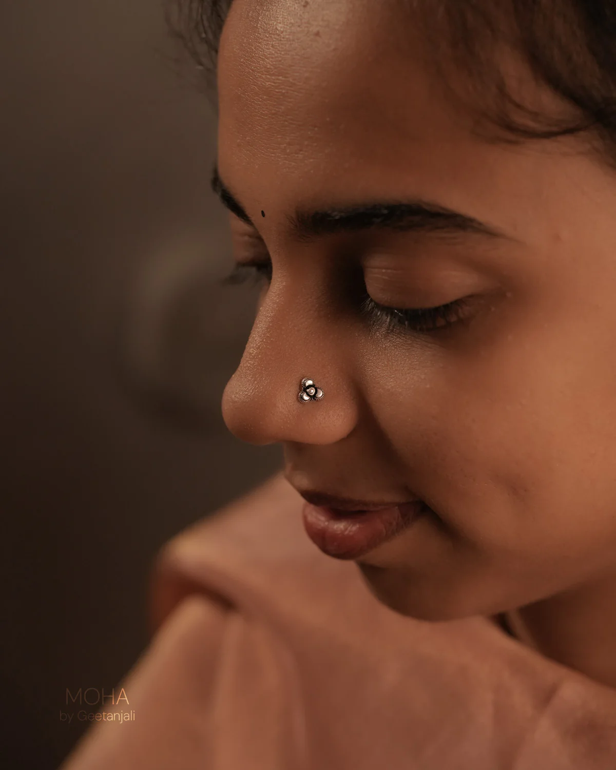 Indu Silver Nosepin by MOHA - Image 5