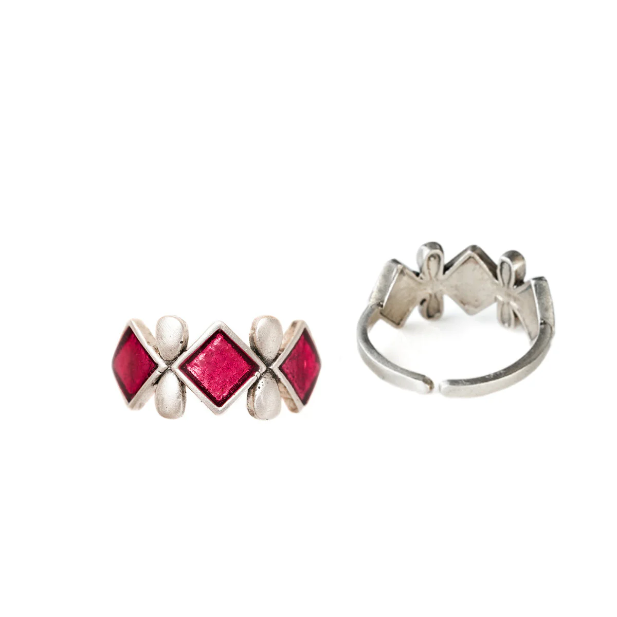 Jheel Silver Toe Rings by MOHA - Image 8