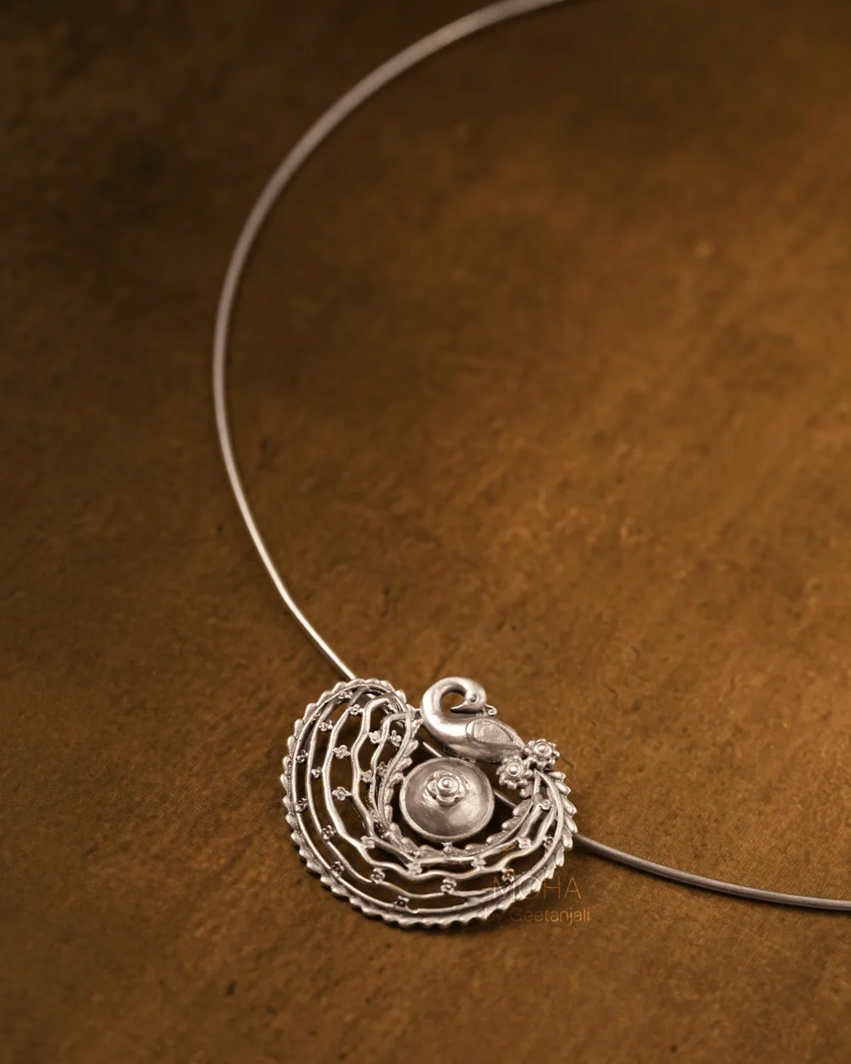 Kalapi Silver Necklace by MOHA - Image 3