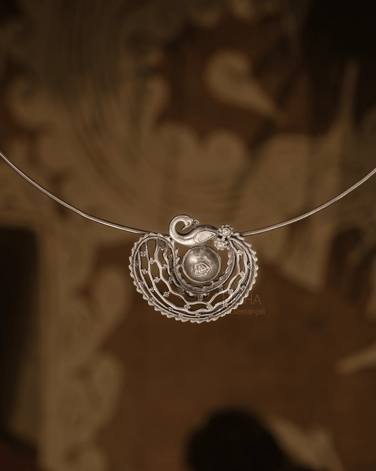 Kalapi Silver Necklace by MOHA - Image 5