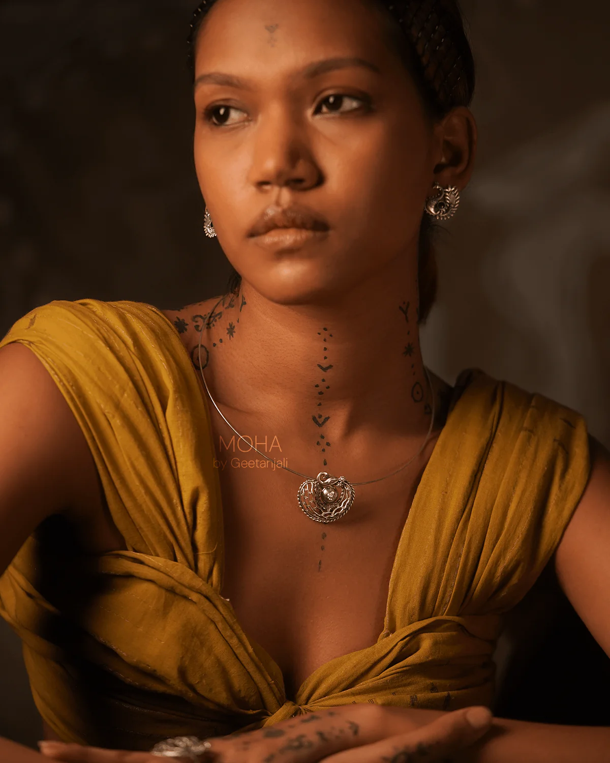Kalapi Silver Necklace by MOHA - Image 6