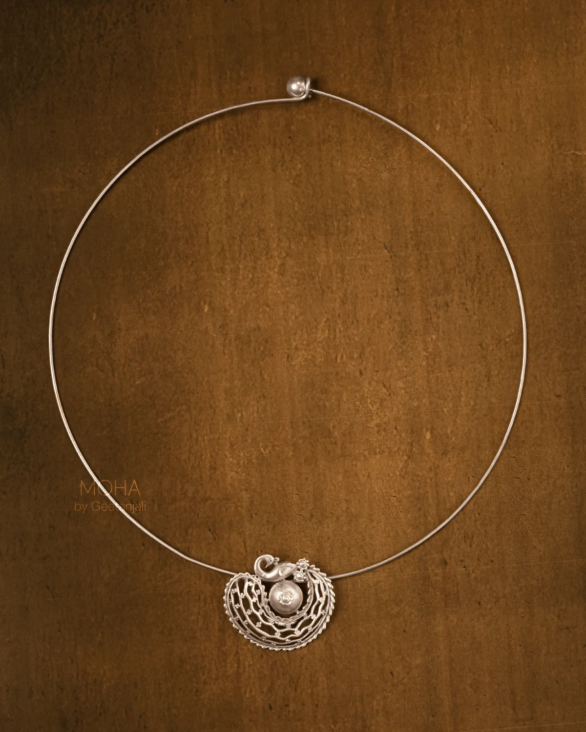 Kalapi Silver Necklace by MOHA - Image 7