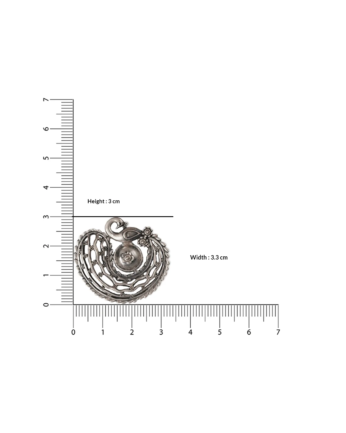 Kalapi Silver Pendant by Moha (Only Pendant) - Image 6