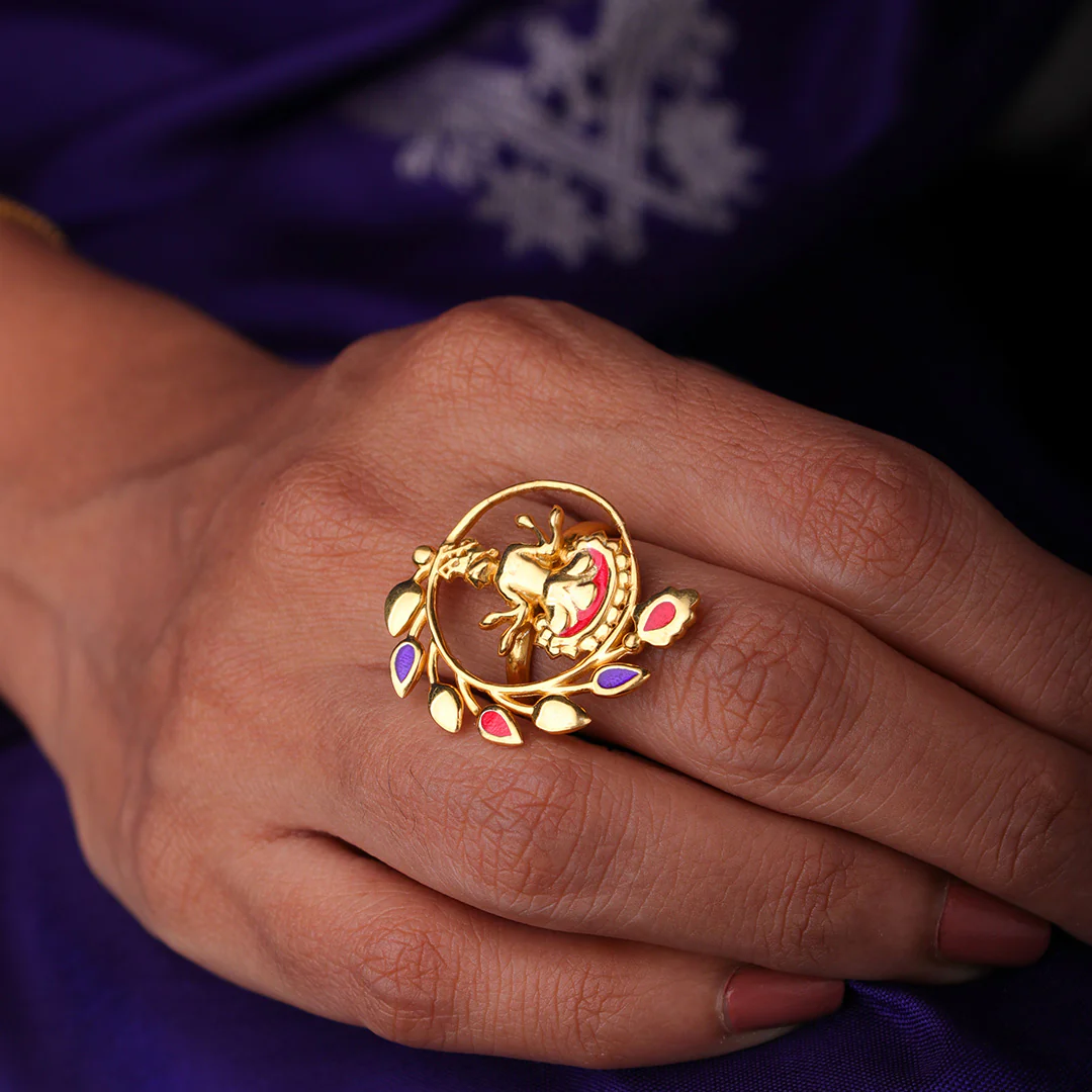 Kian Silver Finger Ring By Moha - Image 4