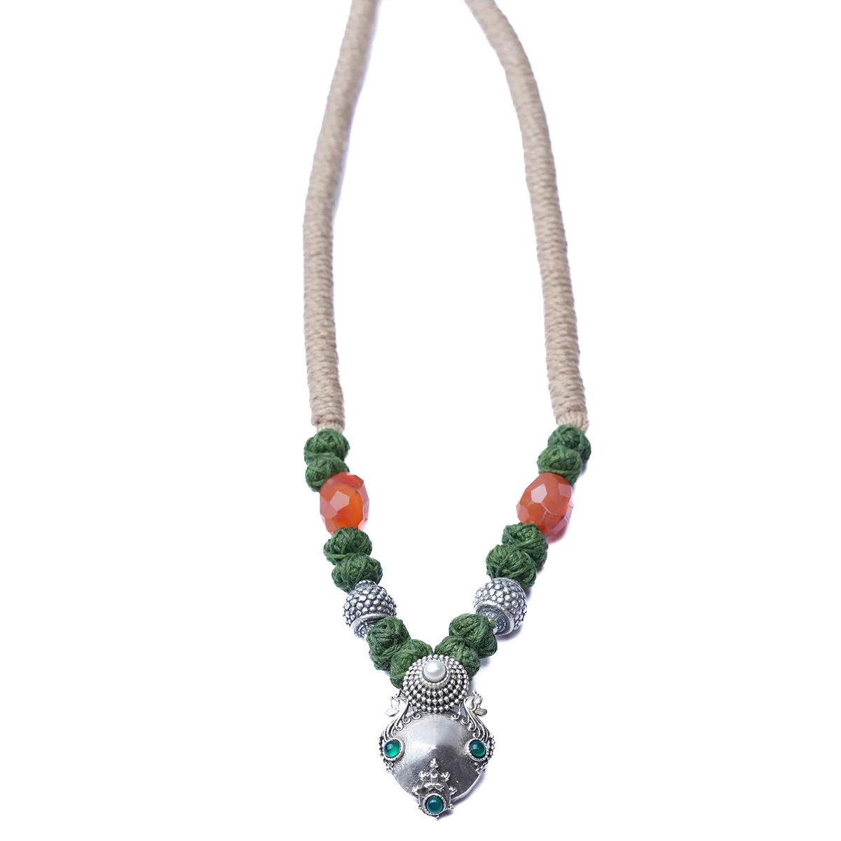 Kunti Silver Necklace by MOHA - Image 3