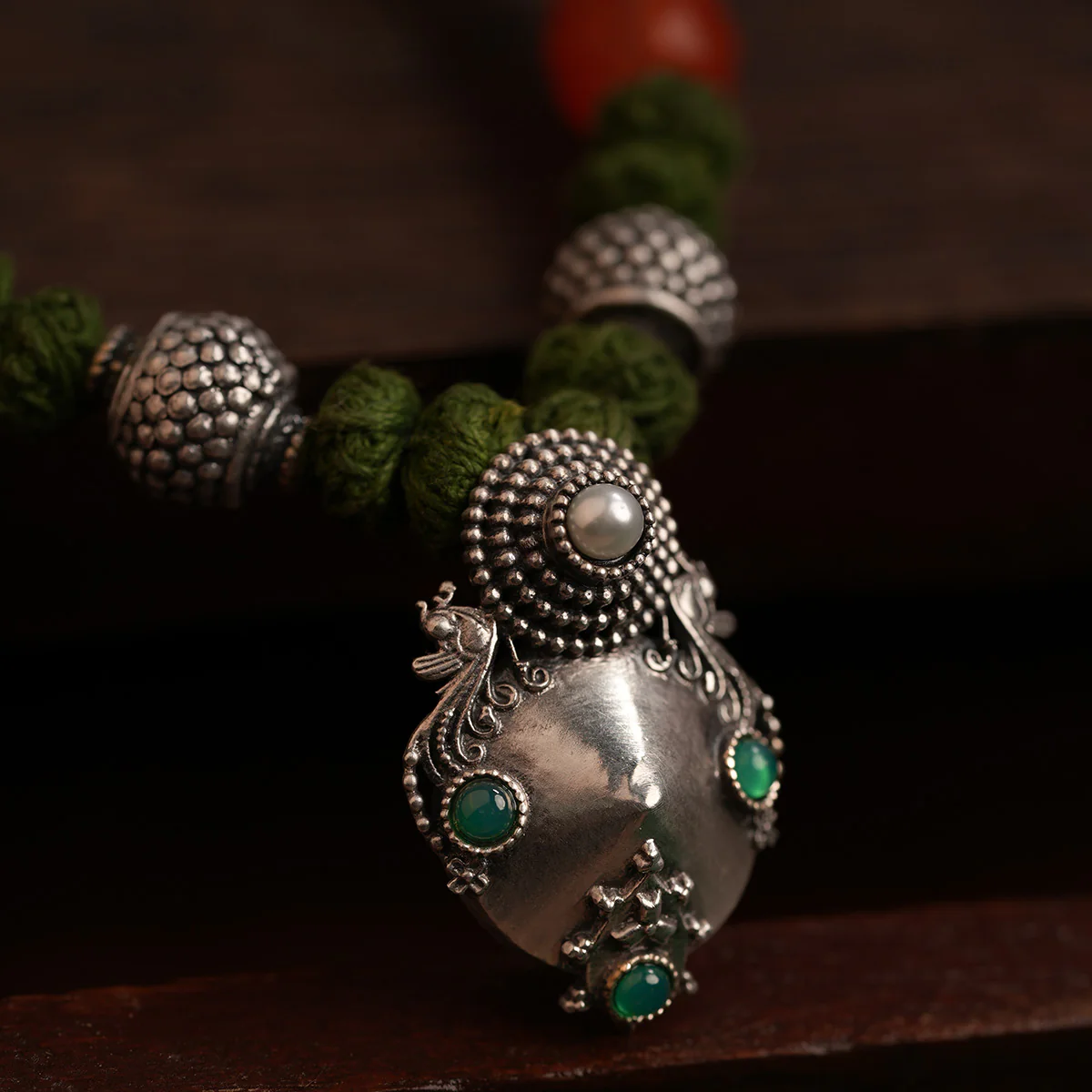 Kunti Silver Necklace by MOHA - Image 4