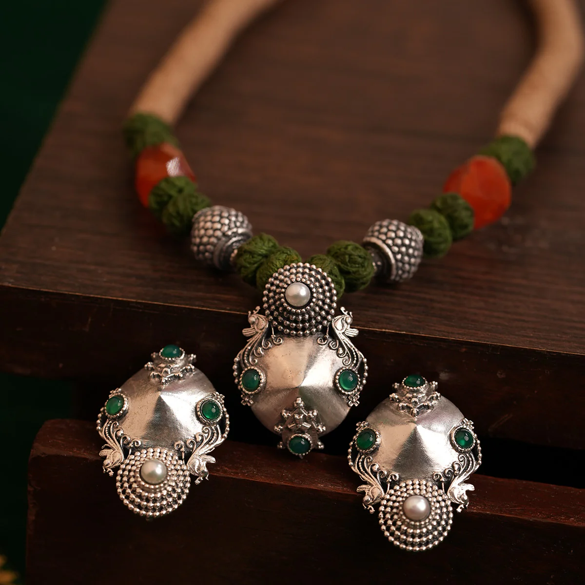 Kunti Silver Necklace by MOHA - Image 7