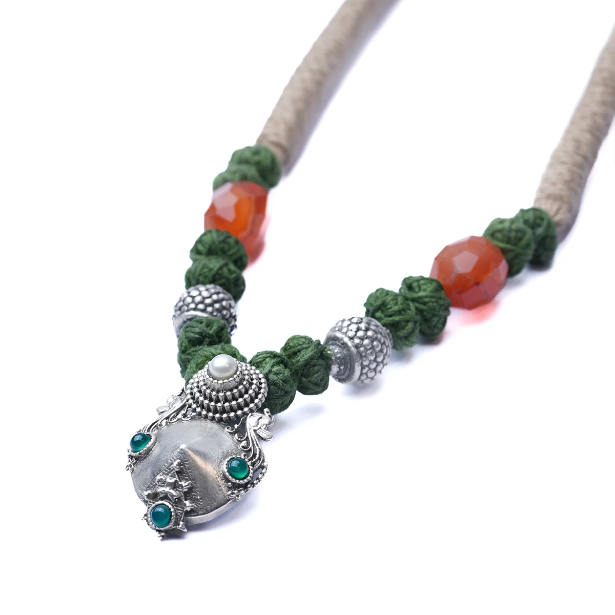 Kunti Silver Necklace by MOHA - Image 8