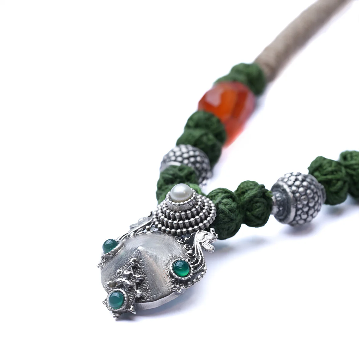 Kunti Silver Necklace by MOHA - Image 9
