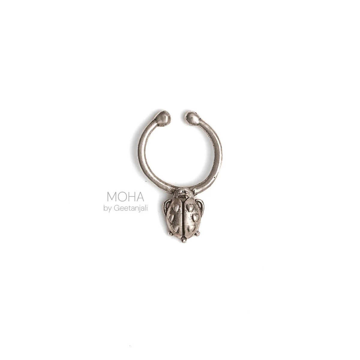 Ladybug Silver Septum by MOHA - Image 3