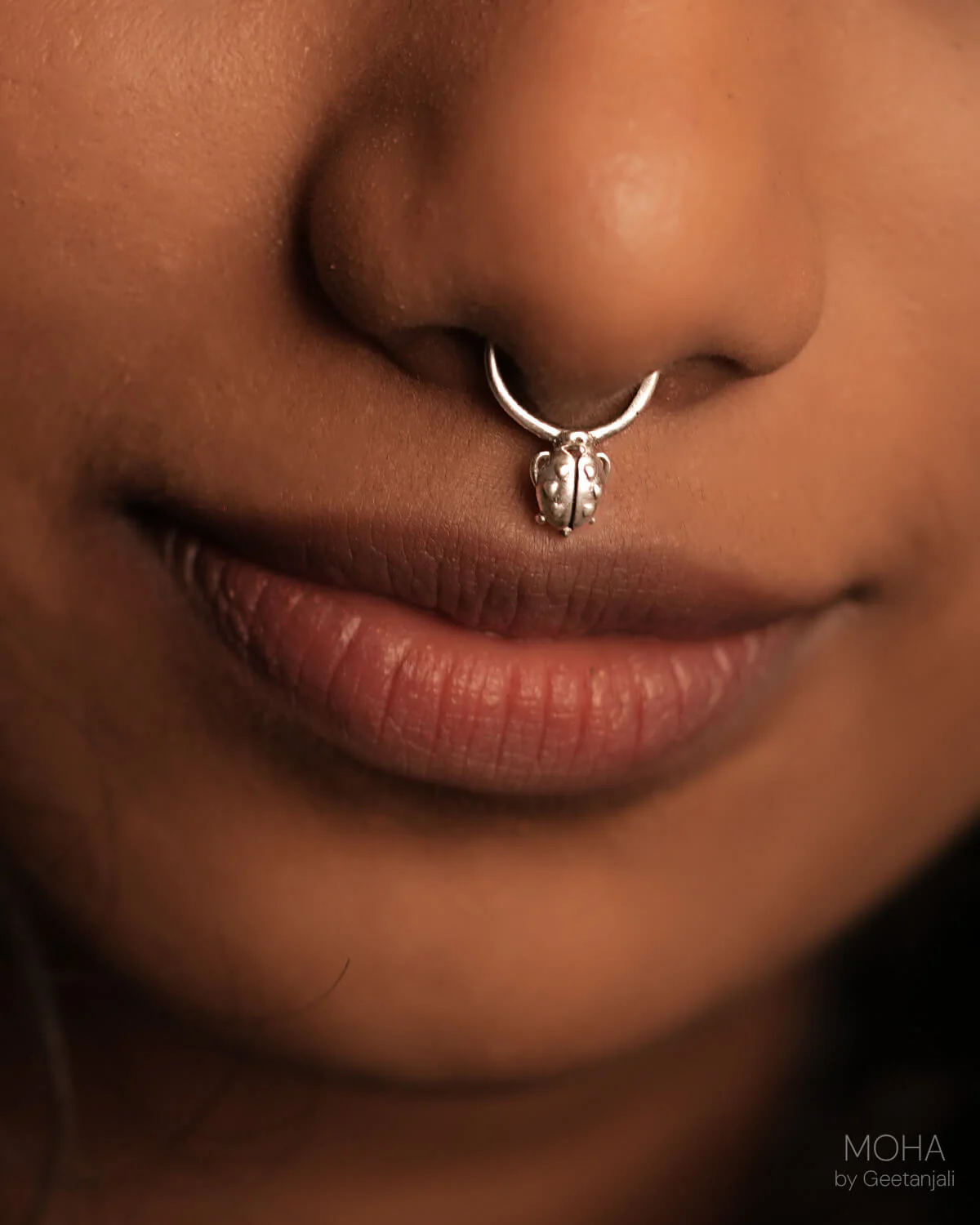 Ladybug Silver Septum by MOHA - Image 5