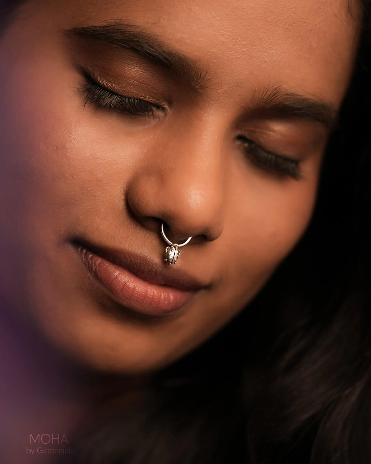 Ladybug Silver Septum by MOHA - Image 6