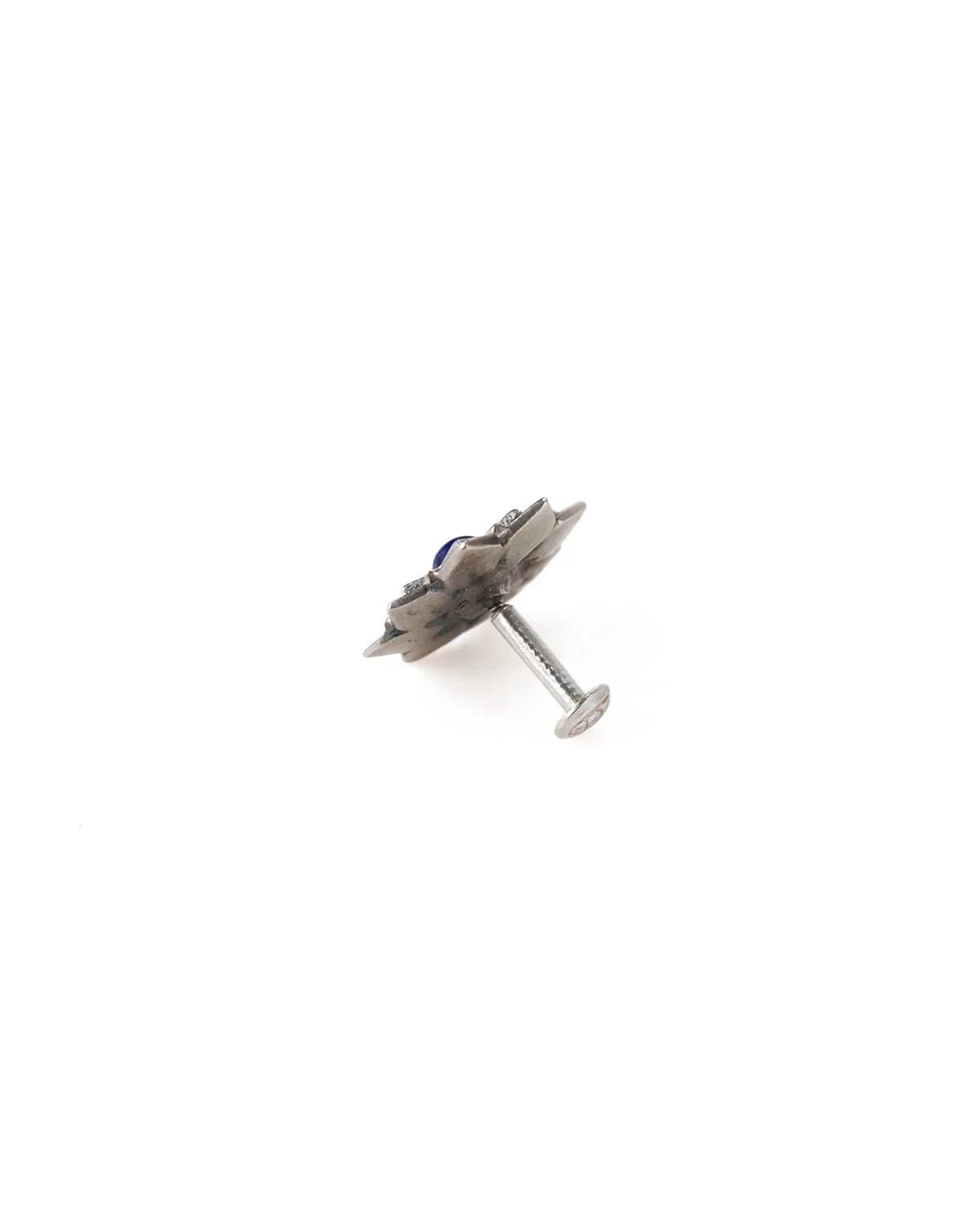 Lotus Silver Nose Pin by MOHA - Image 4
