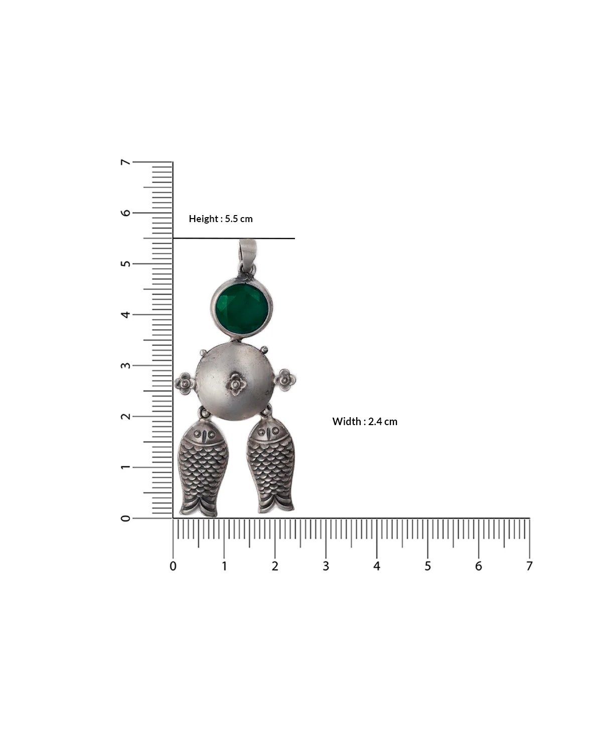 Mahaseer Silver Pendant by MOHA (Only Pendant) - Image 7