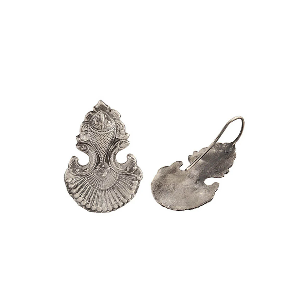 Mahi Silver Earrings by MOHA - Image 4