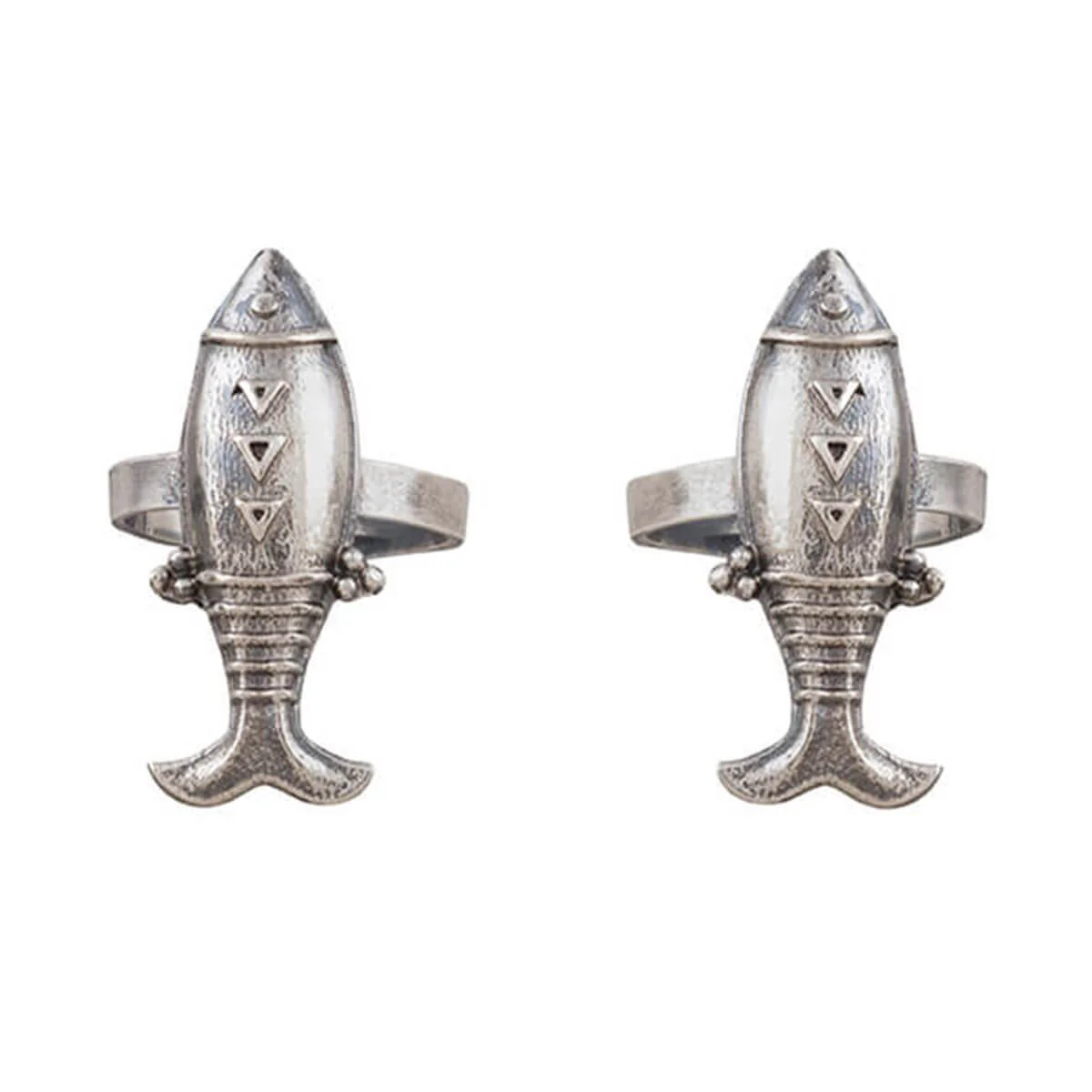 Mahir Silver Toe Rings by MOHA - Image 3