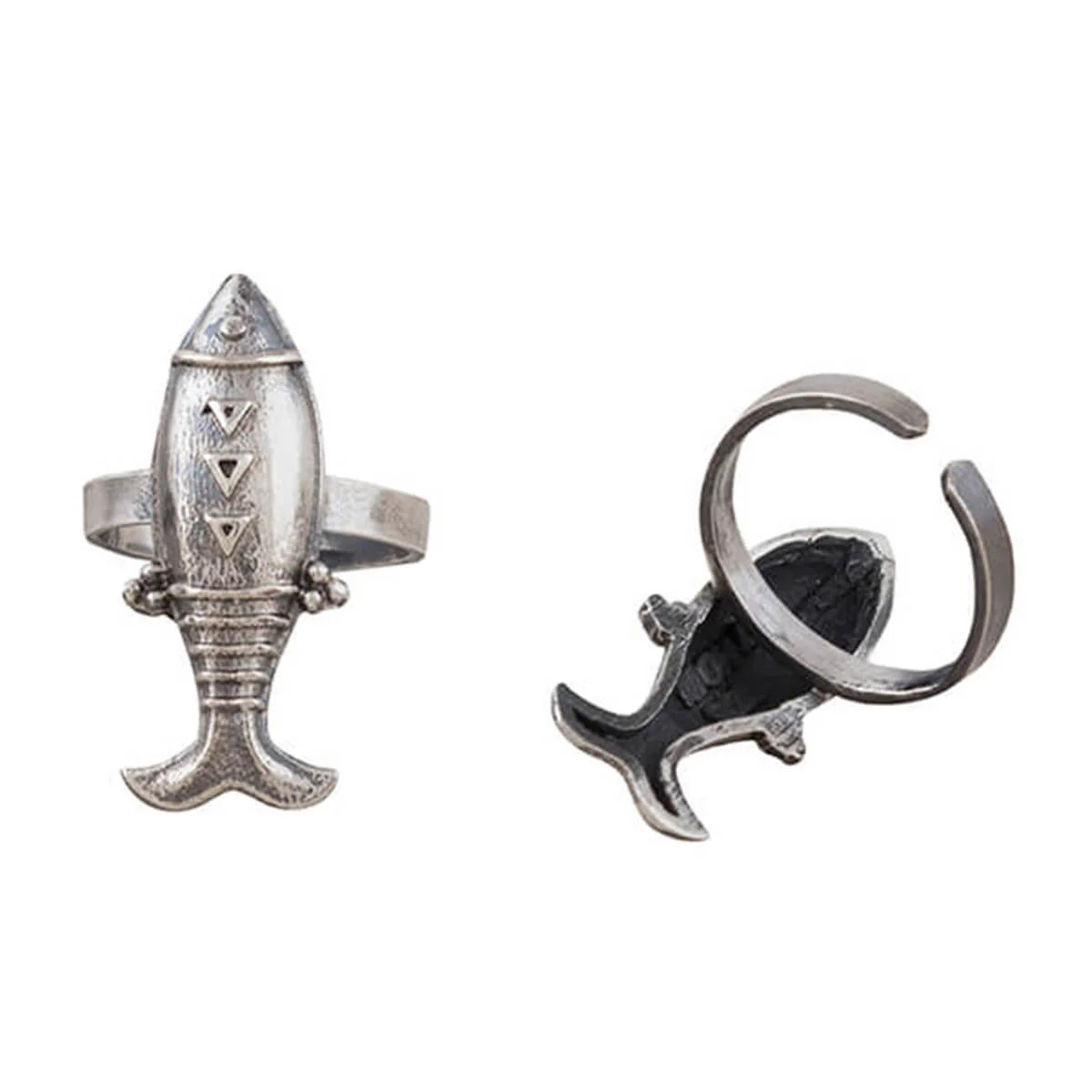 Mahir Silver Toe Rings by MOHA - Image 5
