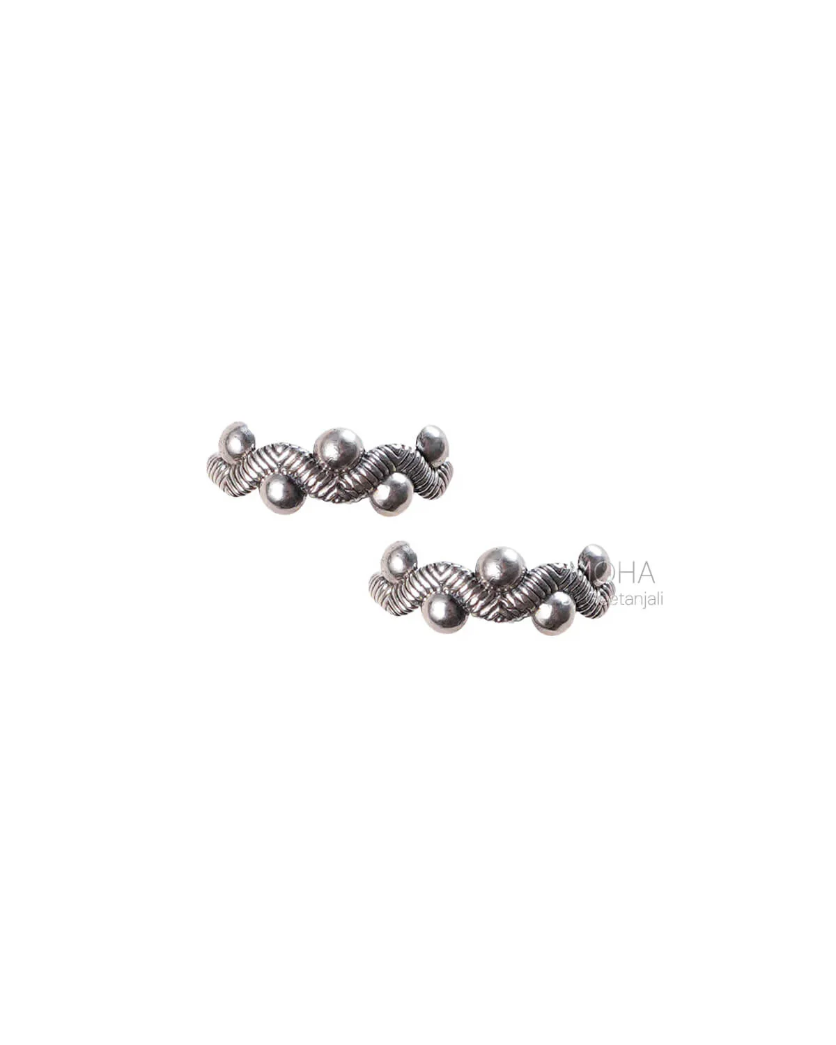 Mala Silver Toe Rings by MOHA