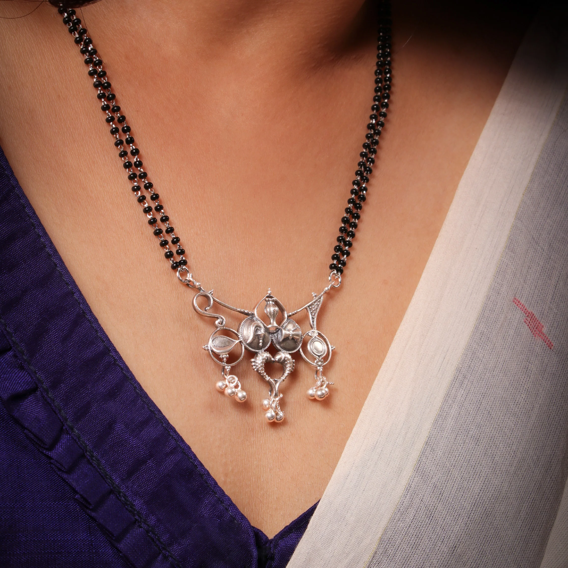 Mangalya Silver Mangalsutra by MOHA - Image 5