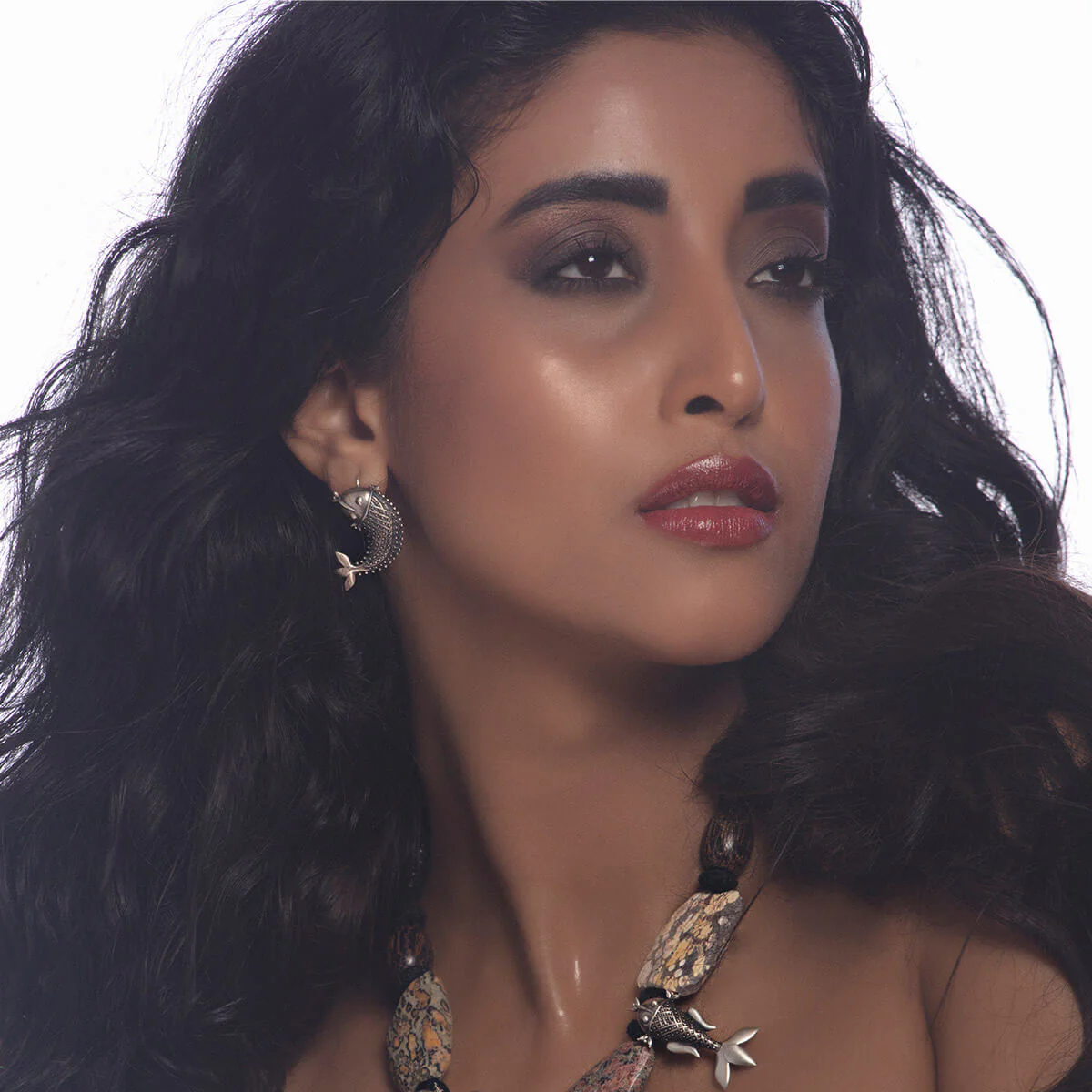 Masoli Silver Earrings by MOHA - Image 2