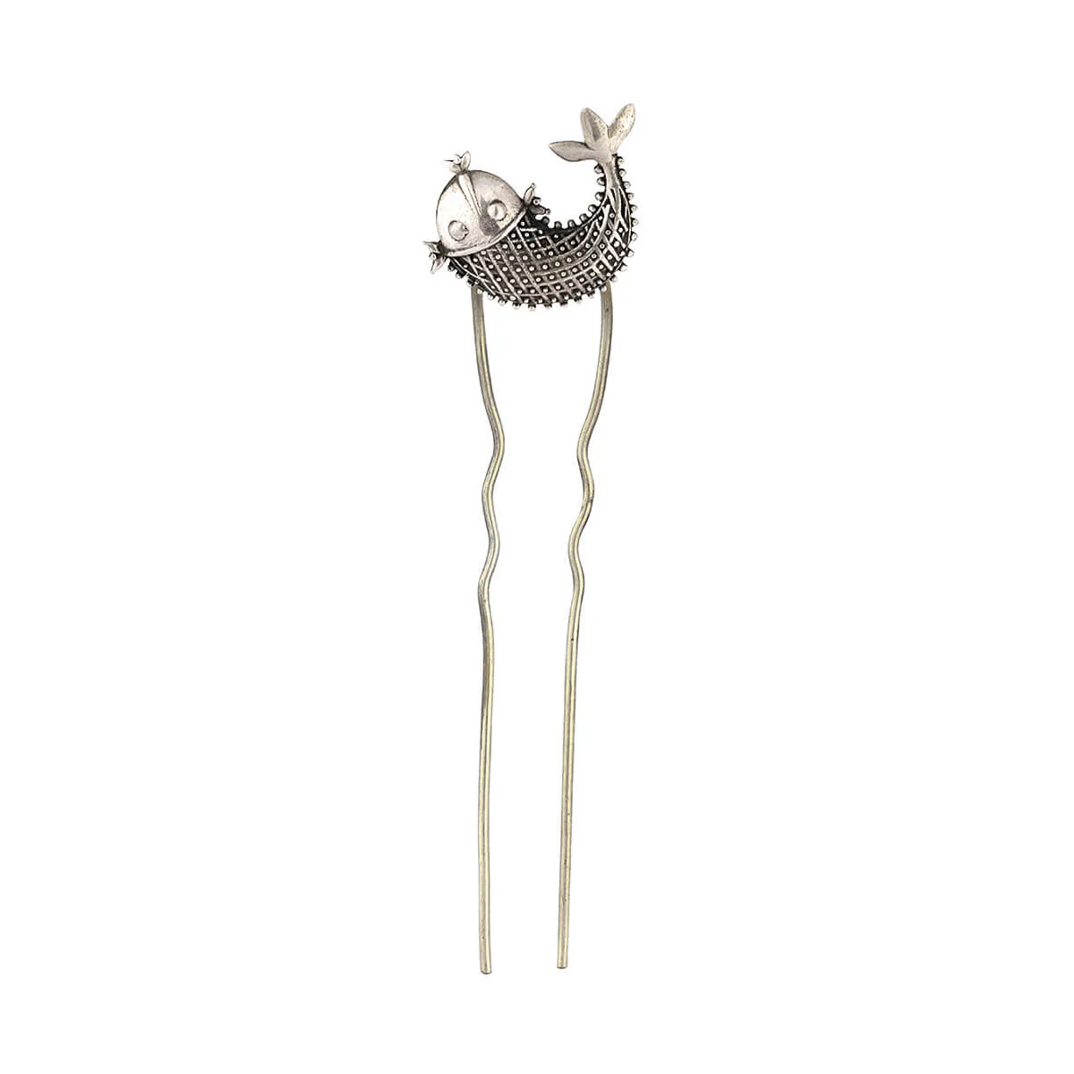 Masoli Silver Hair Pin by MOHA - Image 3