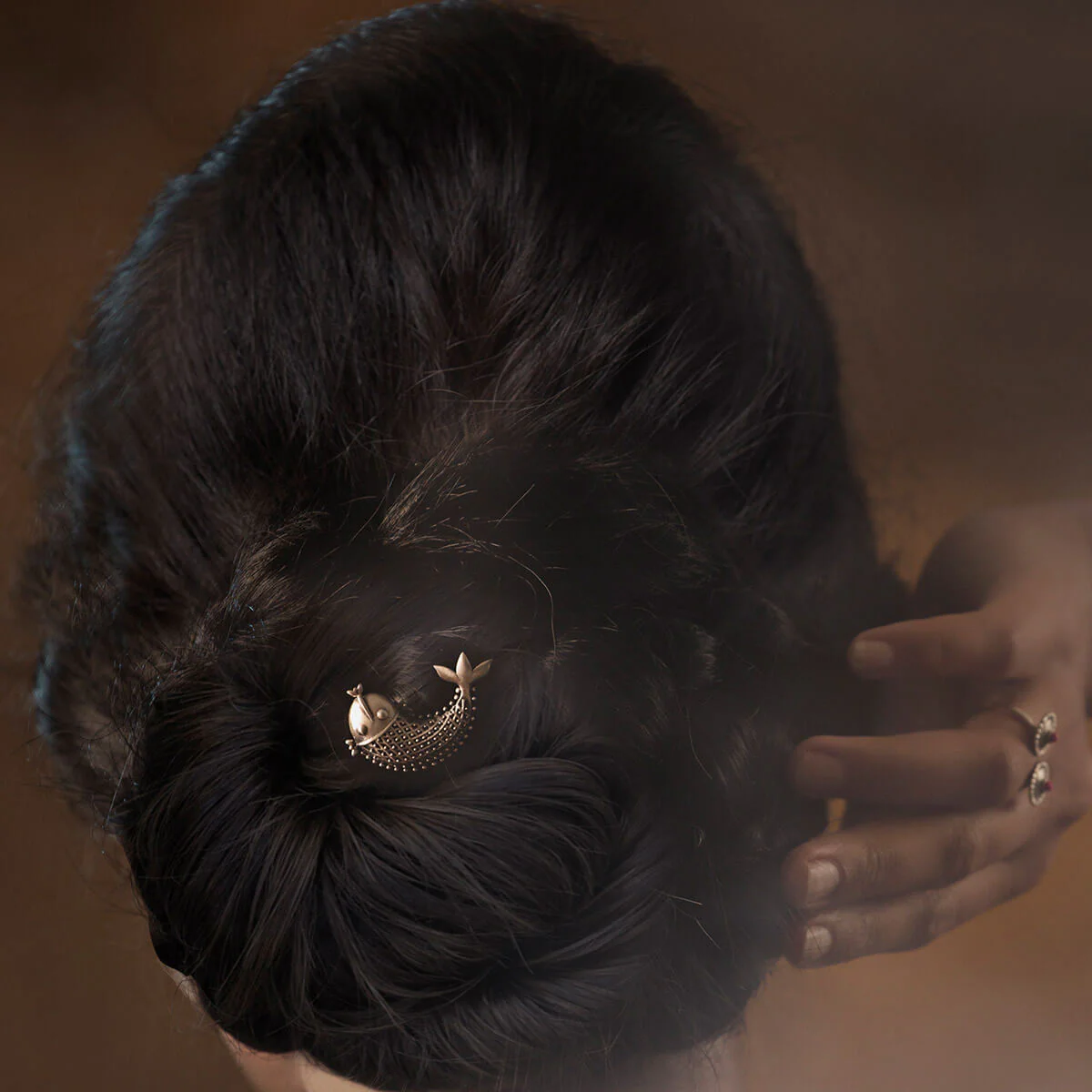 Masoli Silver Hair Pin by MOHA - Image 4