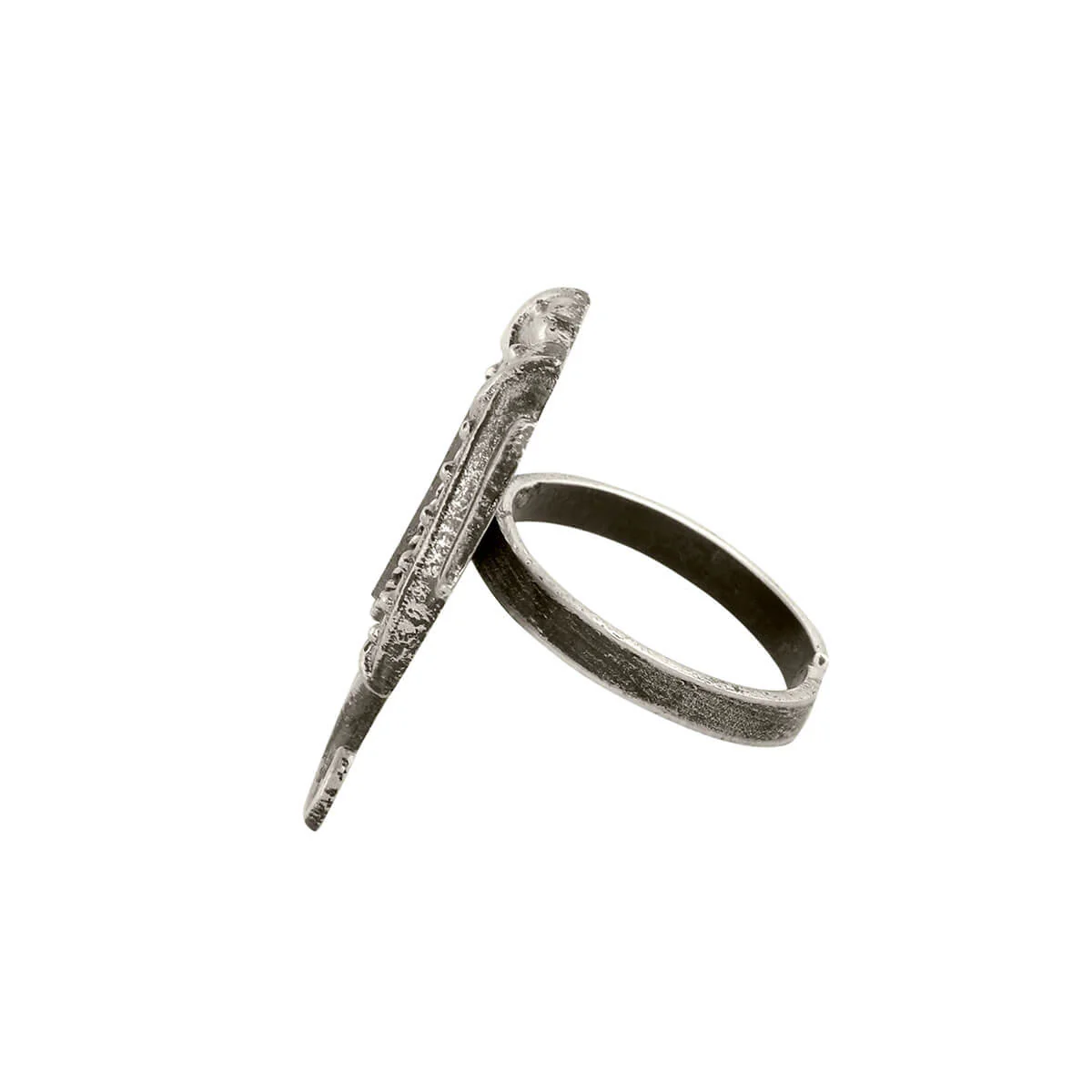 Matsya Silver Finger Ring by MOHA - Image 4