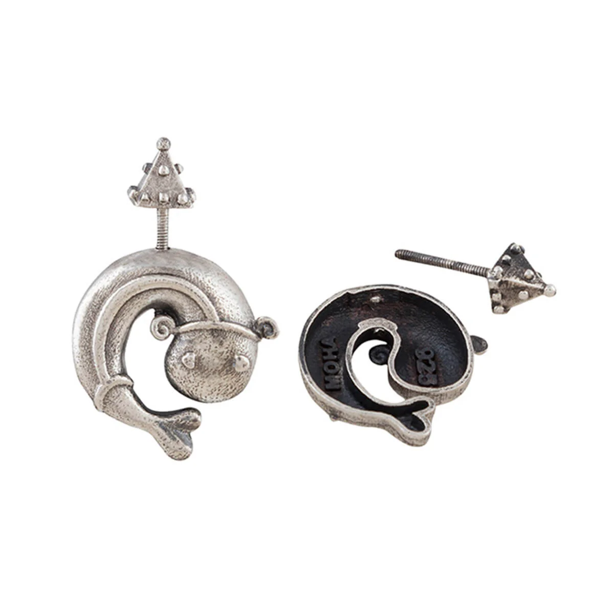Matsyakarnika Silver Bugadi, Pierced - Big - Image 4