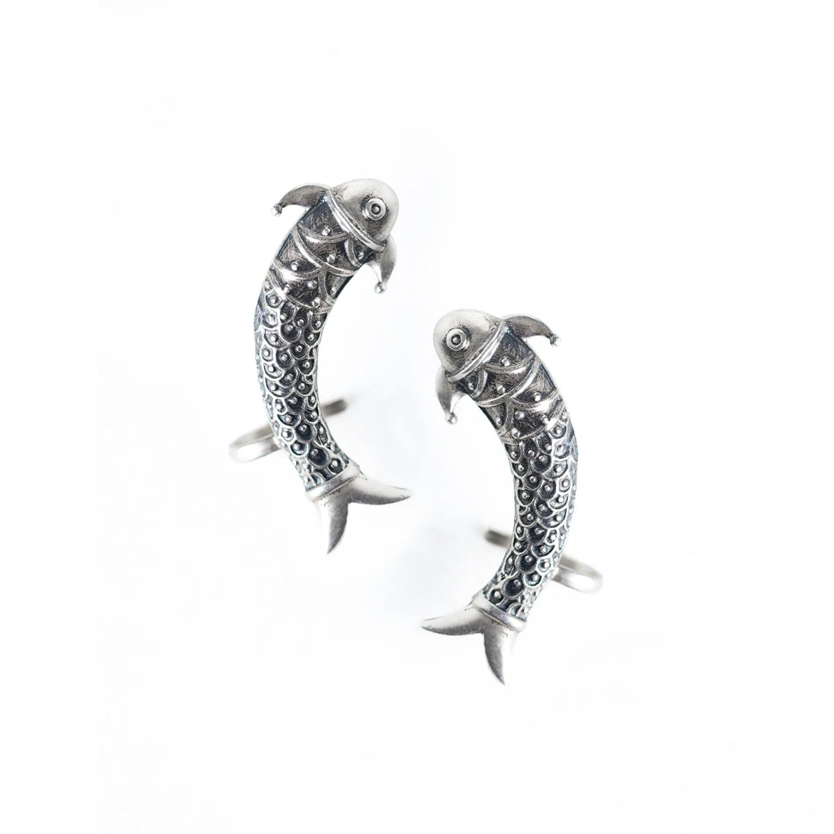 Mermaid Silver Earcuffs by Moha - Image 3