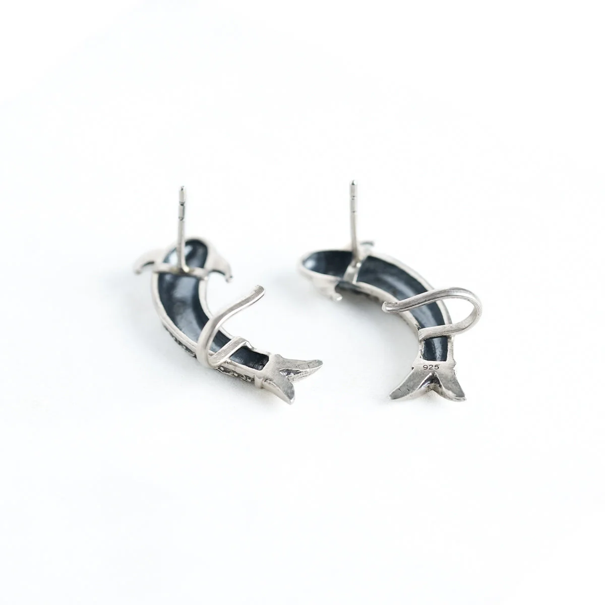 Mermaid Silver Earcuffs by Moha - Image 4