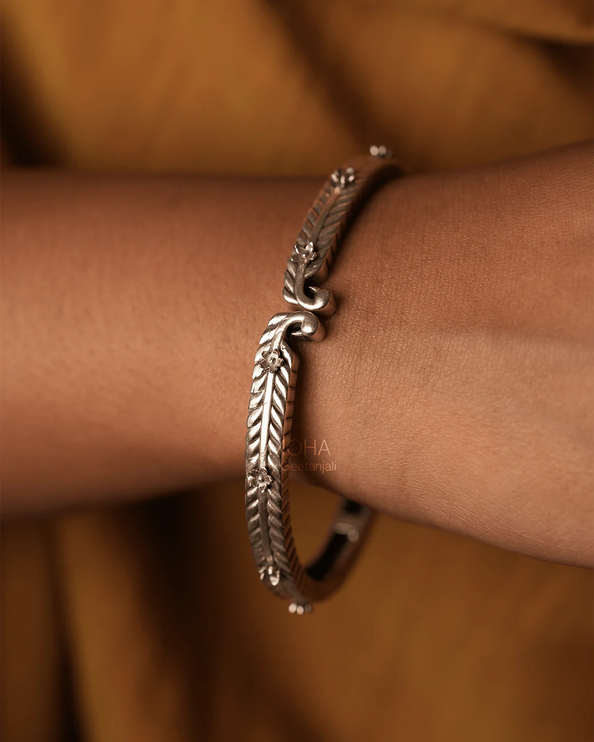 Mor Silver Bangle by MOHA - Image 3