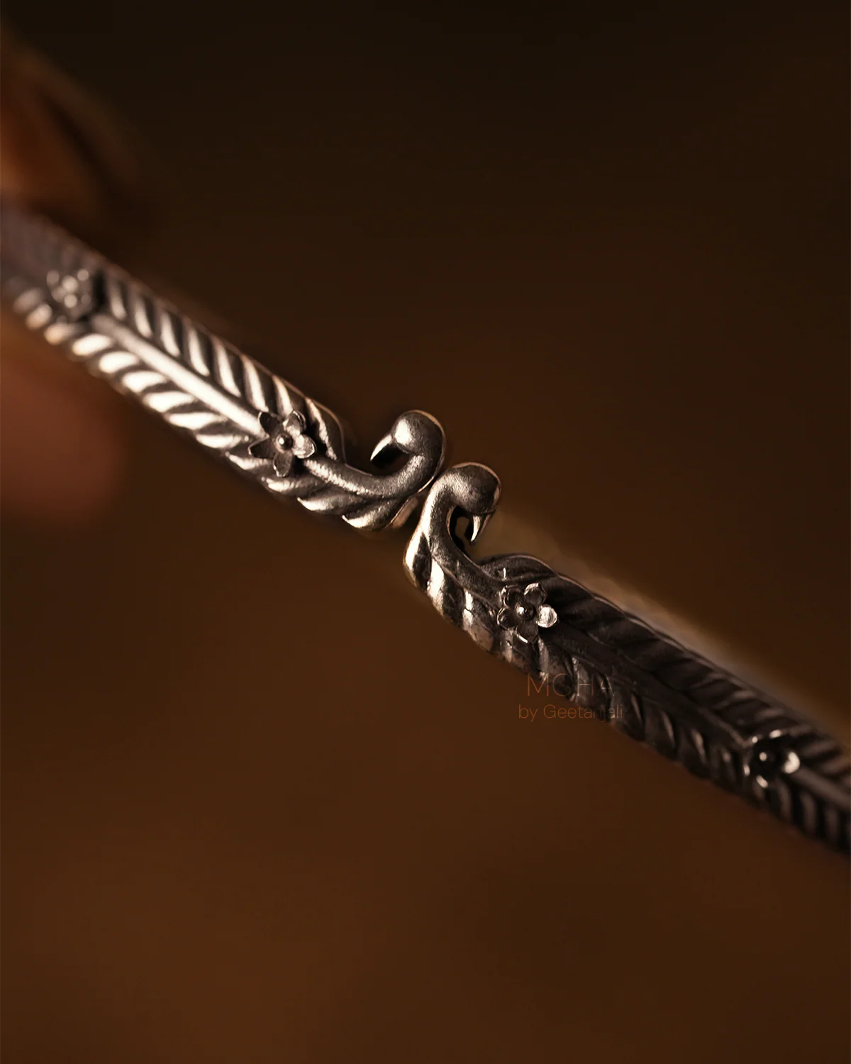 Mor Silver Bangle by MOHA - Image 4