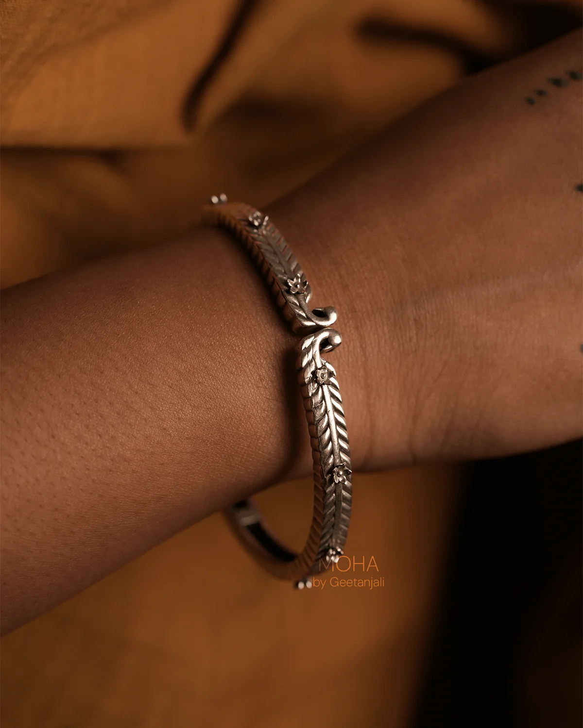 Mor Silver Bangle by MOHA - Image 7
