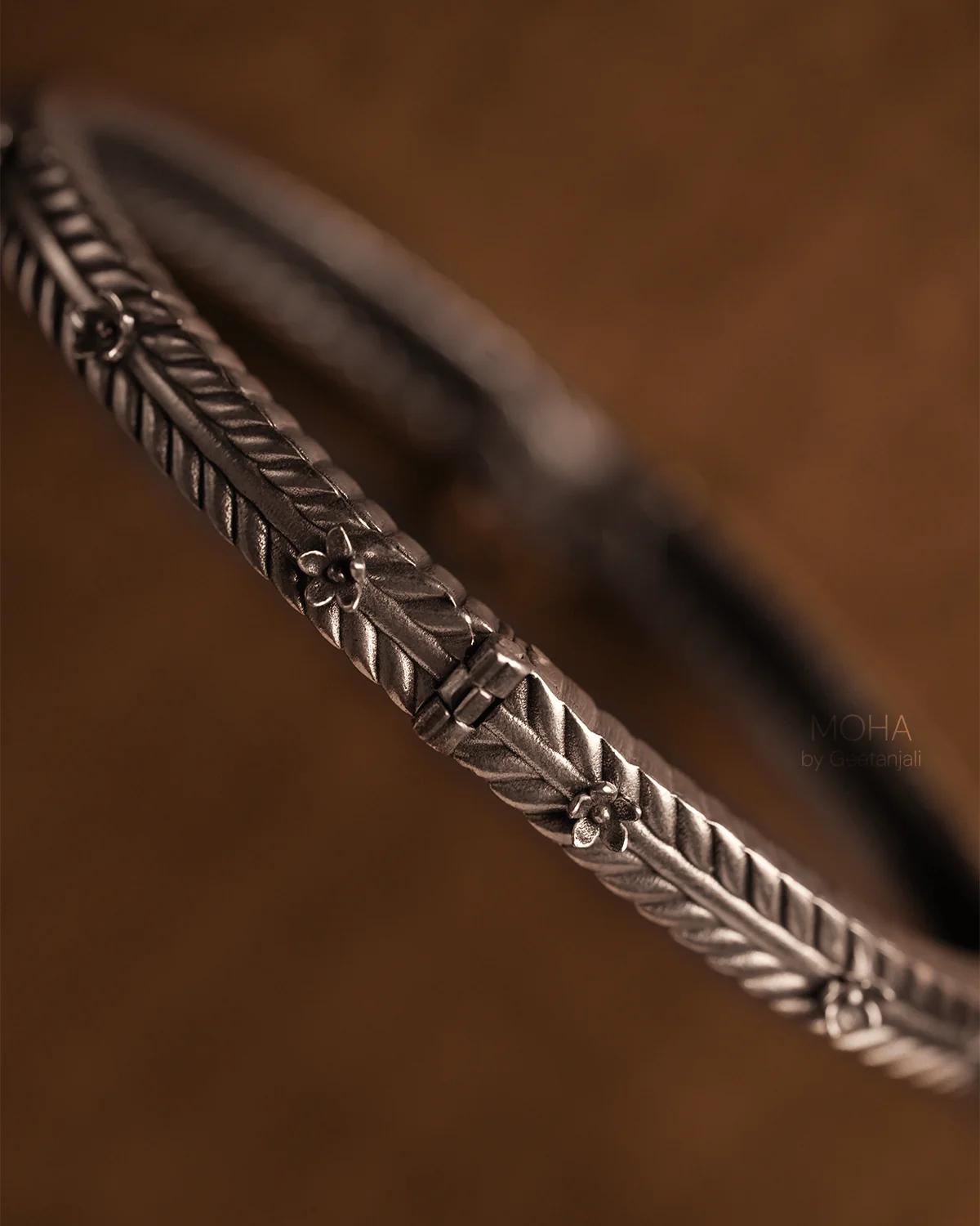 Mor Silver Bangle by MOHA - Image 8