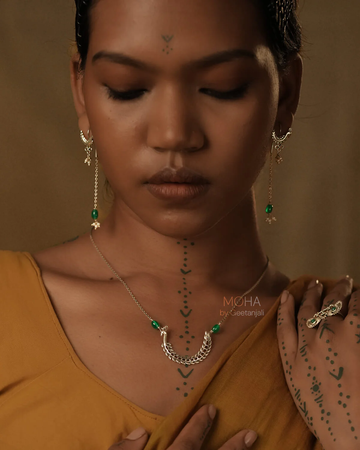 Mor Silver Pendant with chain by MOHA - Image 6