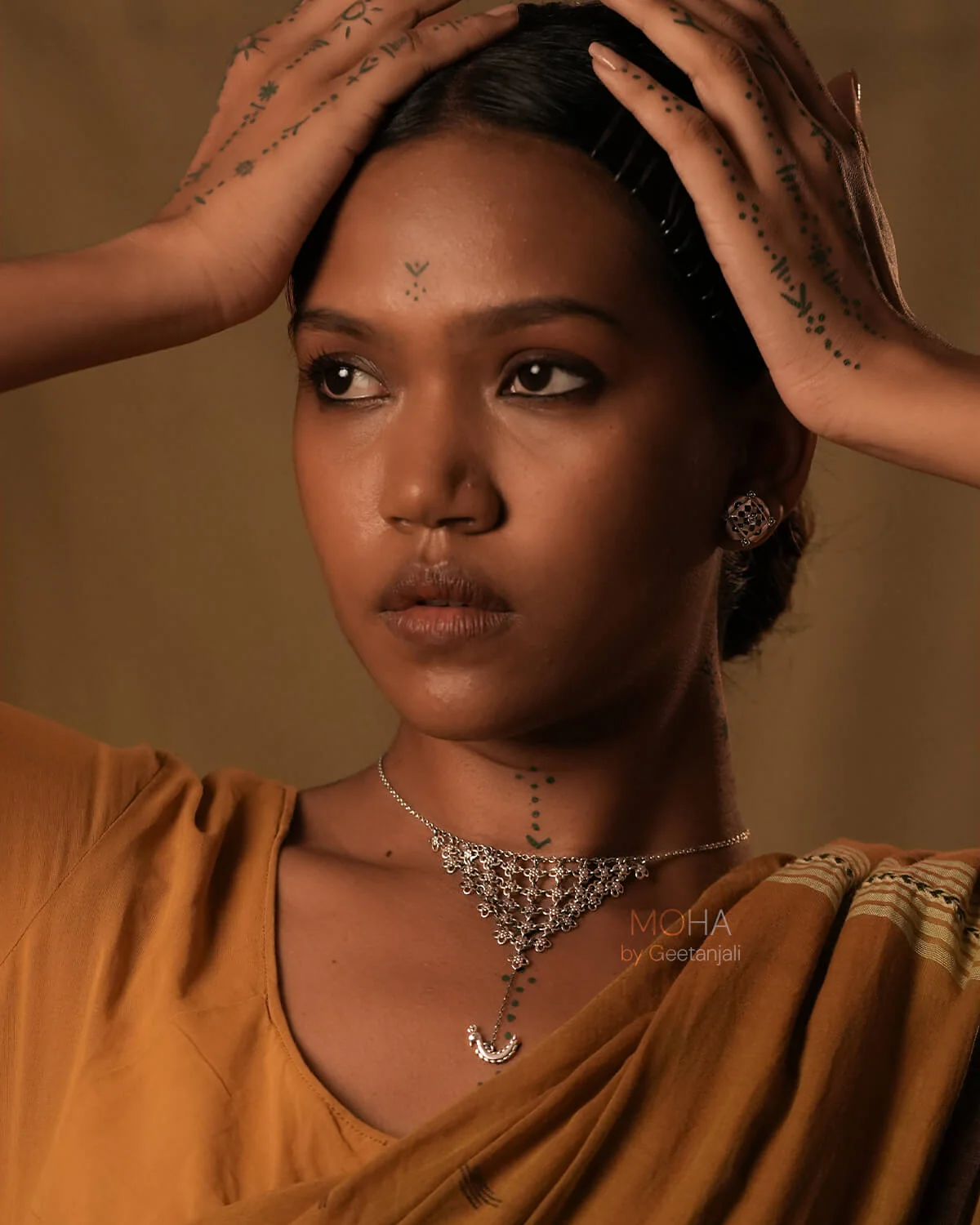 Mora Jal Silver Necklace by MOHA - Image 3