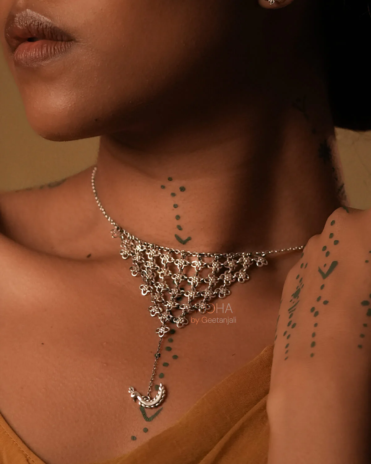 Mora Jal Silver Necklace by MOHA - Image 6