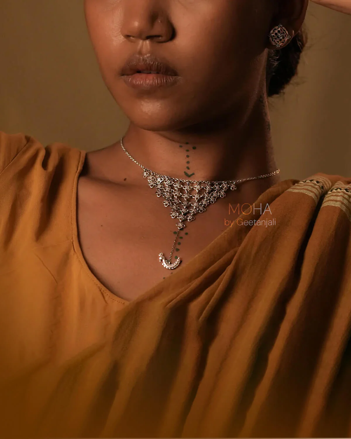 Mora Jal Silver Necklace by MOHA - Image 9