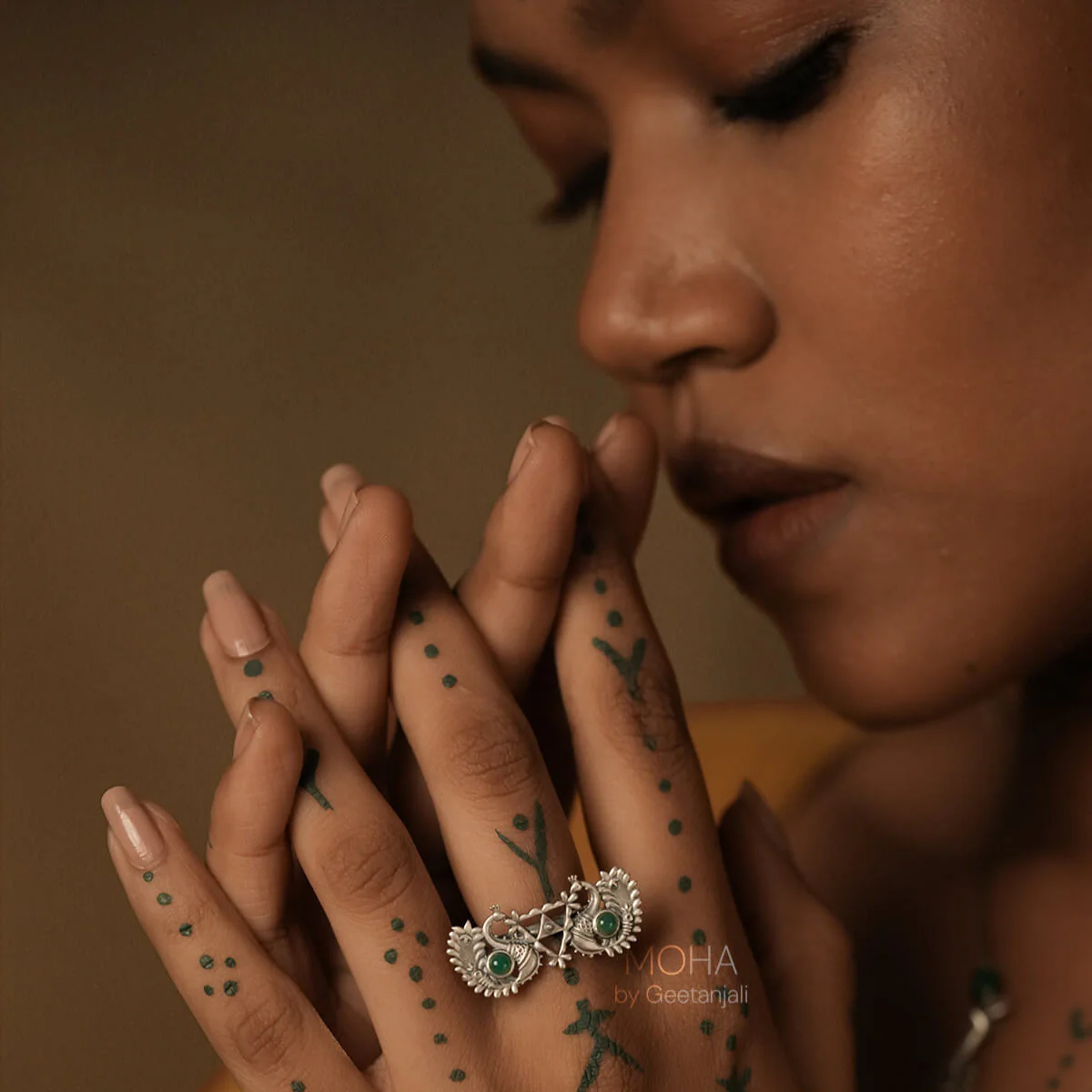 Morika Silver Finger Ring by MOHA - Image 3