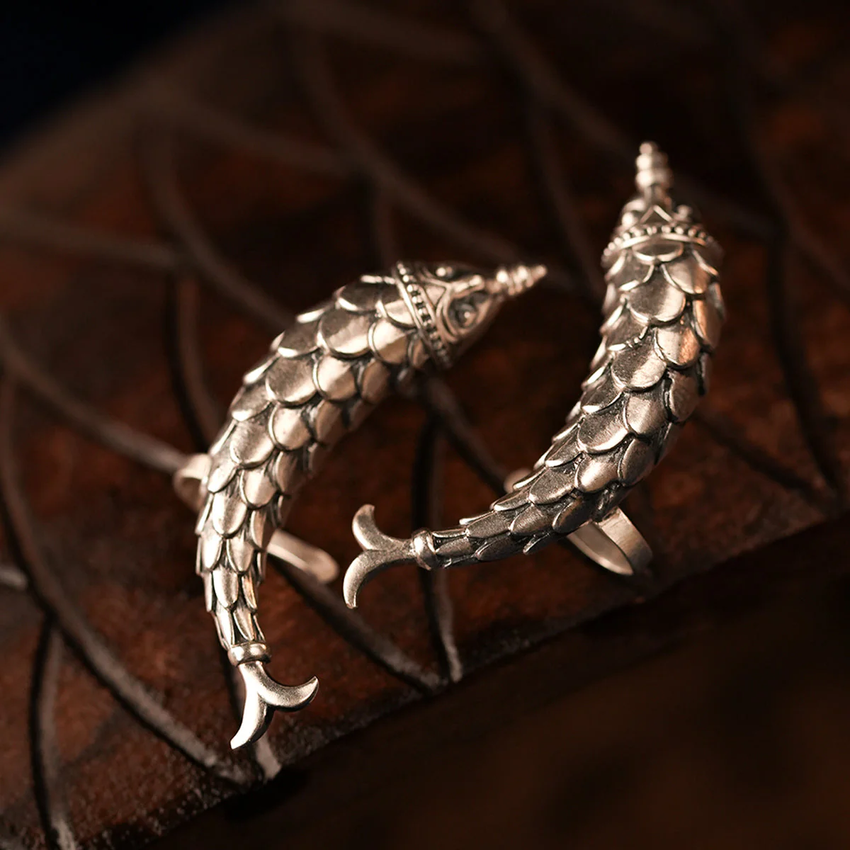 Neerja Silver Earcuffs by MOHA - Image 5