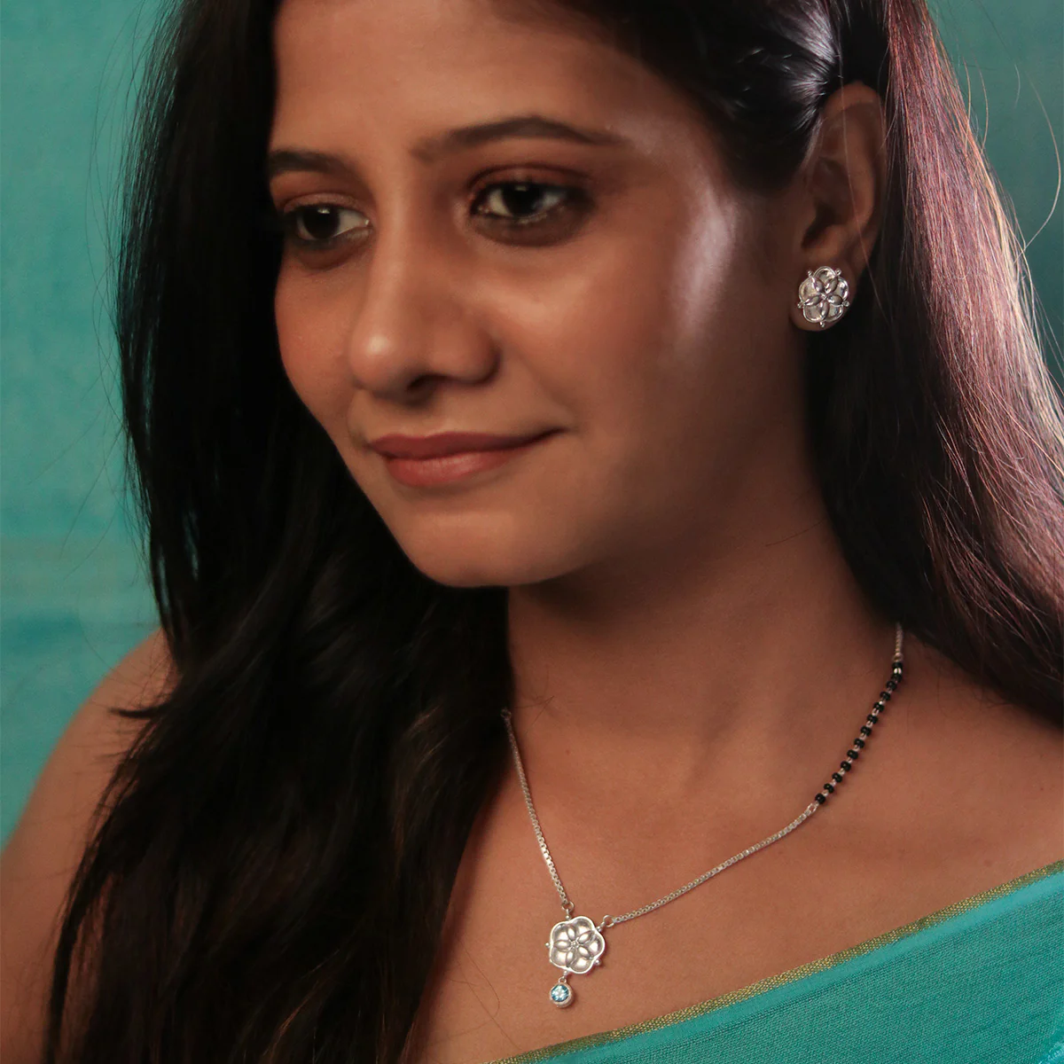 Nilaya Silver Mangalsutra by MOHA - Image 2