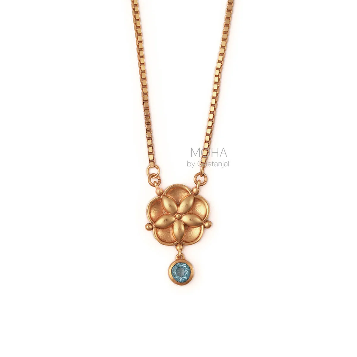 Nilaya Silver Mangalsutra by MOHA (Gold Plated) - Image 2