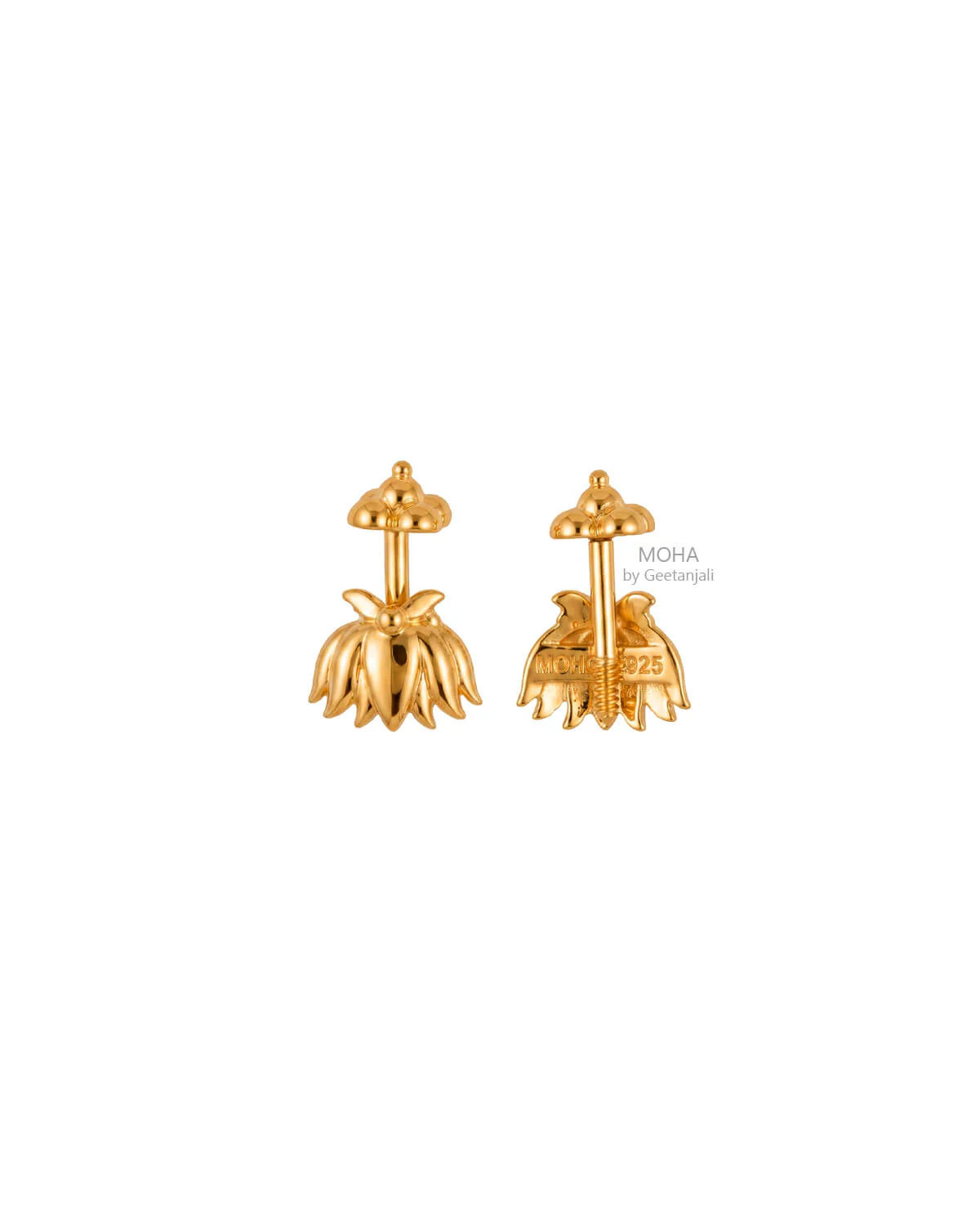 Niya Silver Bugadi (Gold Plated) by MOHA - Image 3