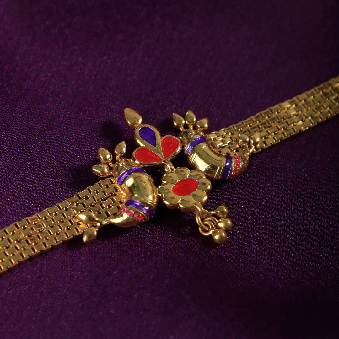 Pakhi Silver choker Necklace By Moha - Image 11
